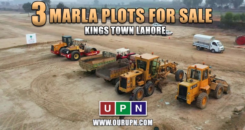 3 Marla Plots for Sale in Kings Town Lahore