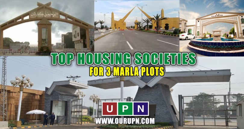 Top Housing Societies with the Best 3 Marla Plots in Lahore