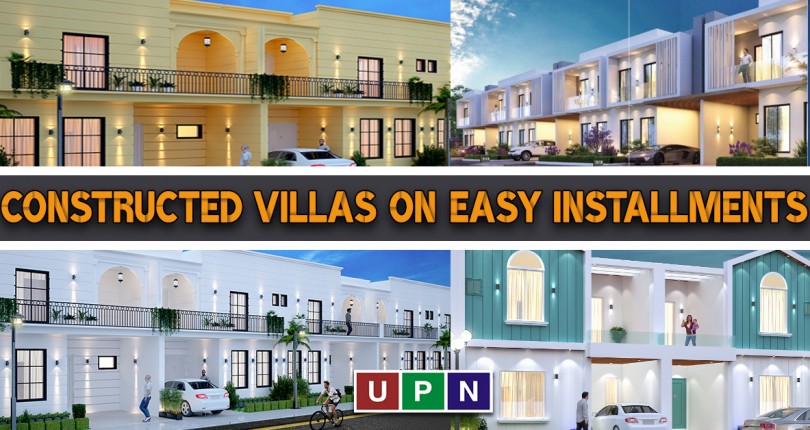 Constructed Villas on Easy Installments in Lahore by Q-Links Developers