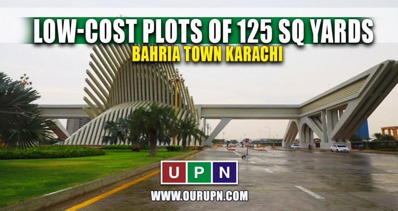 Low-Cost Plots of 125 Sq Yards in Bahria Town Karachi