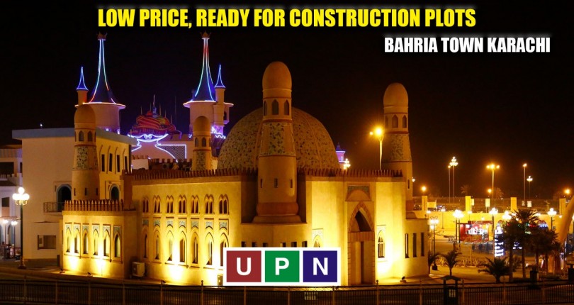 Low Price, Ready for Construction Plots in Bahria Town Karachi