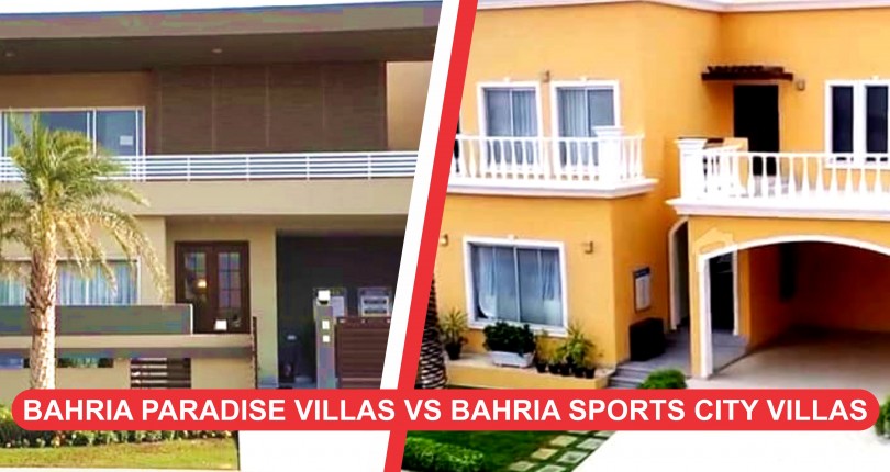 Bahria Paradise Villas Vs Bahria Sports City Villas