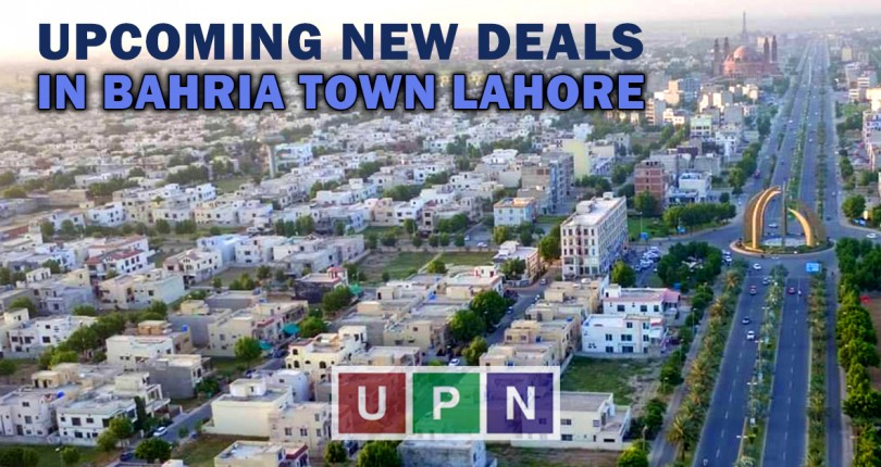 Upcoming New Deals in Bahria Town Lahore