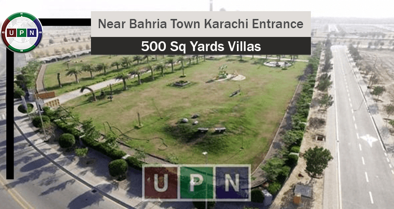 500 Sq Yards Villas and Plots Near Bahria Town Karachi Entrance