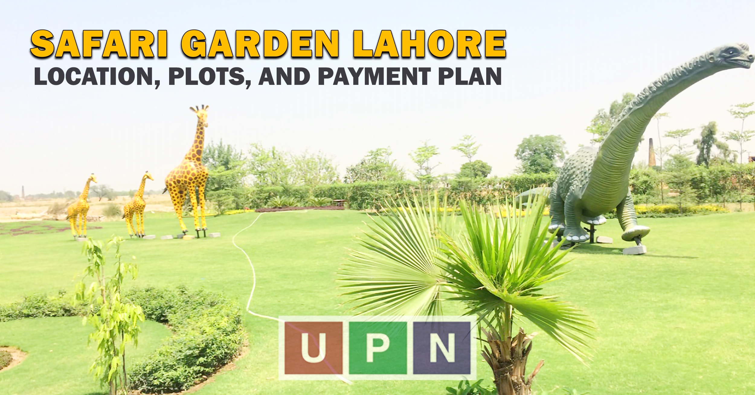 safari garden lahore map