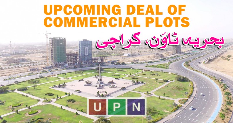 Upcoming Deal of Commercial Plots in Bahria Town Karachi