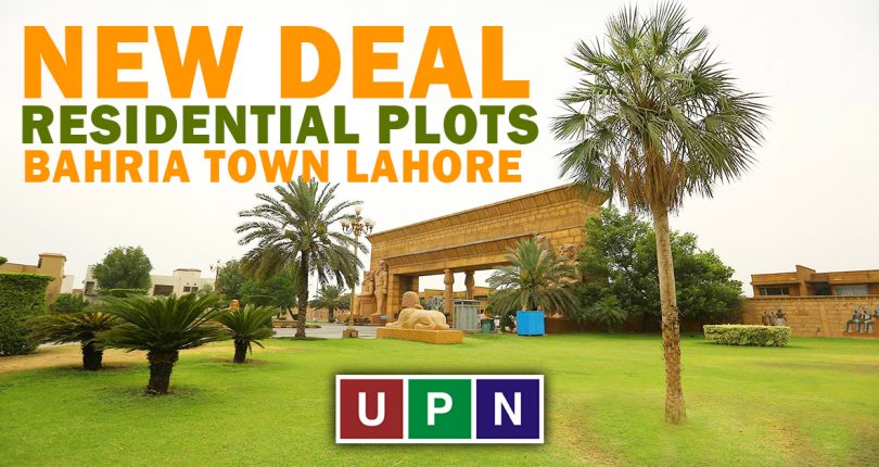 New Deal of Residential Plots in Bahria Town Lahore – (Open Form)