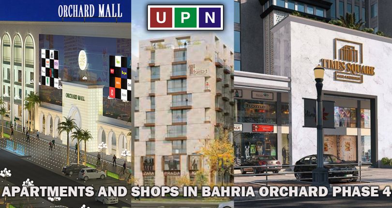 Apartments and Shops in Bahria Orchard Phase 4 – Available Options