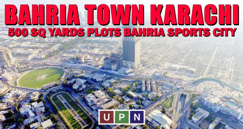 500 Sq Yards Plots Prices in Bahria Sports City Karachi