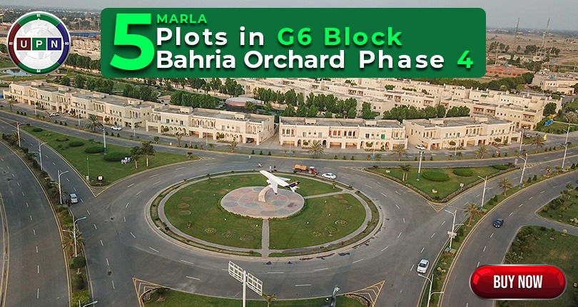 5 Marla Plots in G6 Block Bahria Orchard Phase 4 – New Open Form Deal