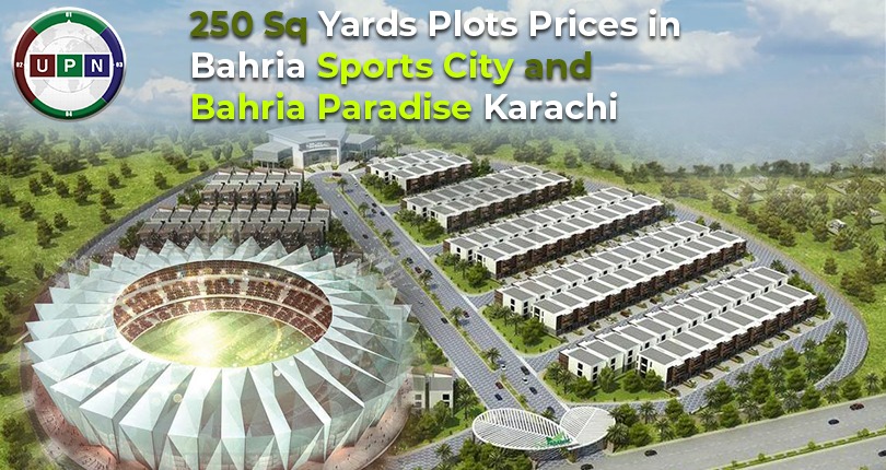 250 Sq Yards Plots Prices in Bahria Sports City and Bahria Paradise Karachi