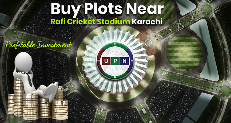 Buy Plots Near Rafi Cricket Stadium Karachi – Profitable Investment  