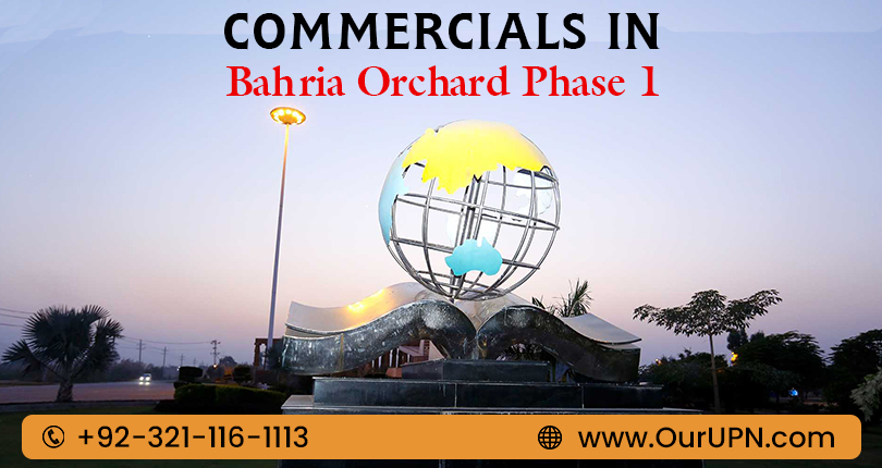 Commercials in Bahria Orchard Phase 1 Lahore