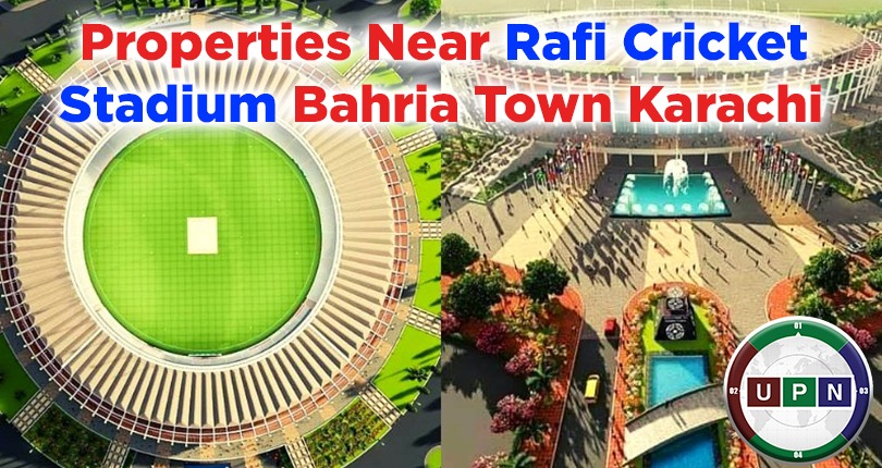 Properties Near Rafi Cricket Stadium Bahria Town Karachi