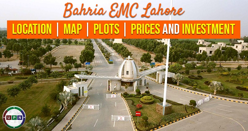 Bahria EMC Lahore – Location, Map, Plots, Prices and Investment