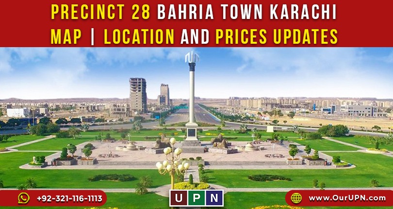 Precinct 28 Bahria Town Karachi Map, Location and Prices Updates 