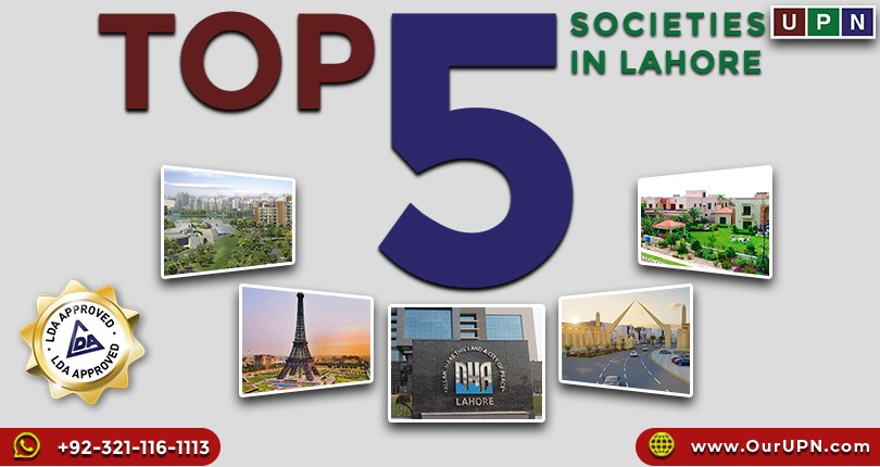 Top 5 LDA Approved Housing Societies in Lahore