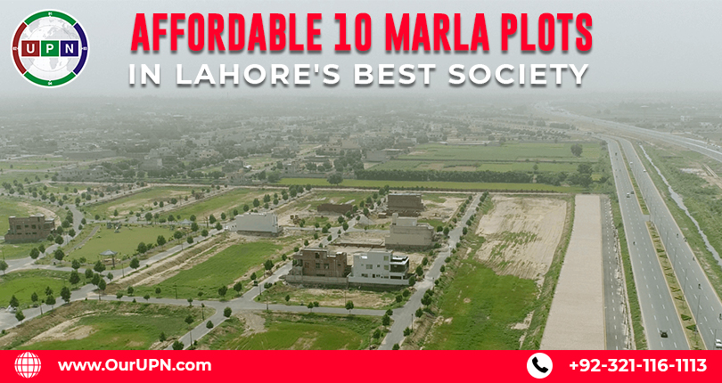 Affordable 10 Marla Plots in Lahore Best Society