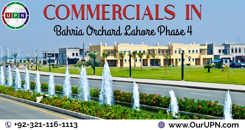 Commercials in Bahria Orchard Lahore Phase 4