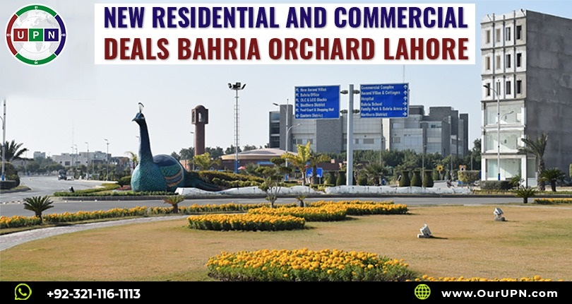 New Residential and Commercial Deals Bahria Orchard Lahore