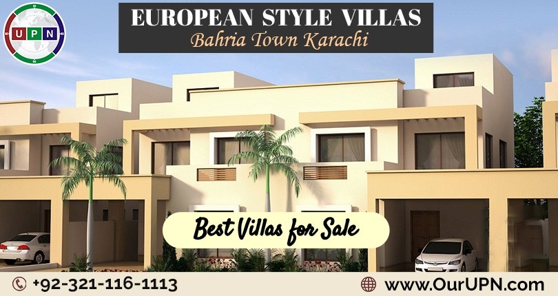 European Style Villas Bahria Town Karachi – Best Villas for Sale
