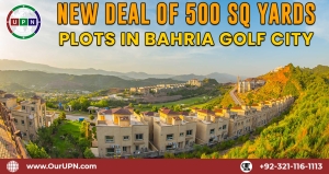 500 Sq Yards Plots Bahria Golf City