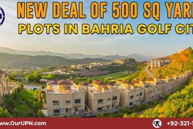 500 Sq Yards Plots Bahria Golf City