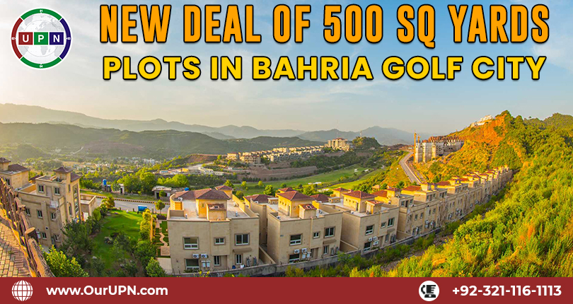 New Deal of 500 Sq Yards Plots Bahria Golf City
