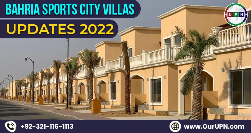 Bahria Sports City Villas Updates 2022