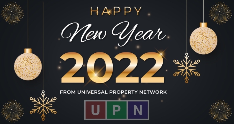 Happy New Year 2022 From Universal Property Network