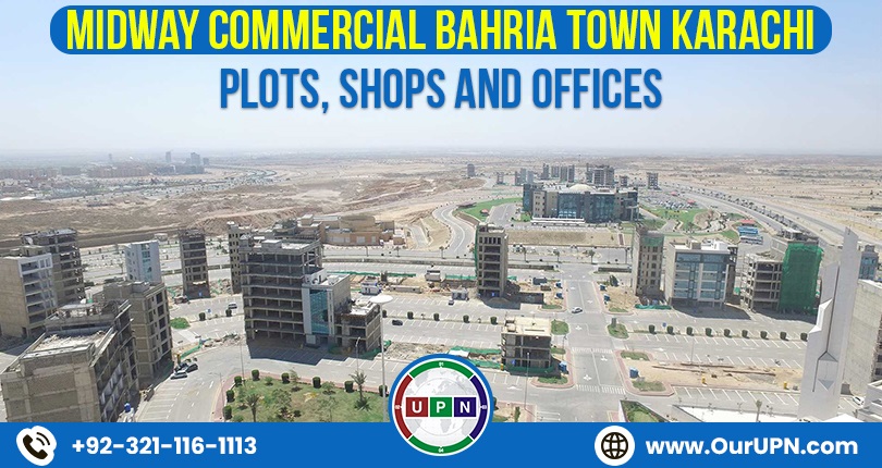 Midway Commercial Bahria Town Karachi Plots, Shops and Offices