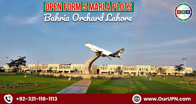 Open Form 5 Marla Plots Bahria Orchard Lahore