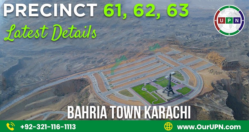 Bahria Town Karachi Precinct 61, 62, 63 Latest Details