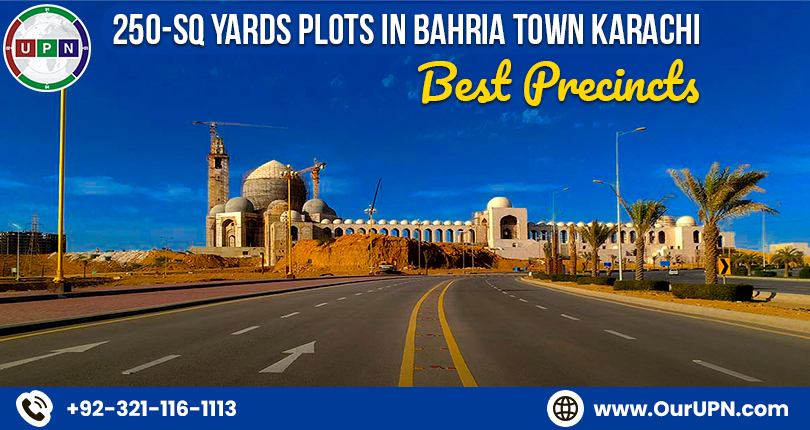 250 Sq Yards Plots in Bahria Town Karachi – Best Precincts