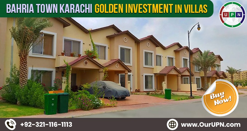 Bahria Town Karachi Golden Investment in Villas – Buy Now