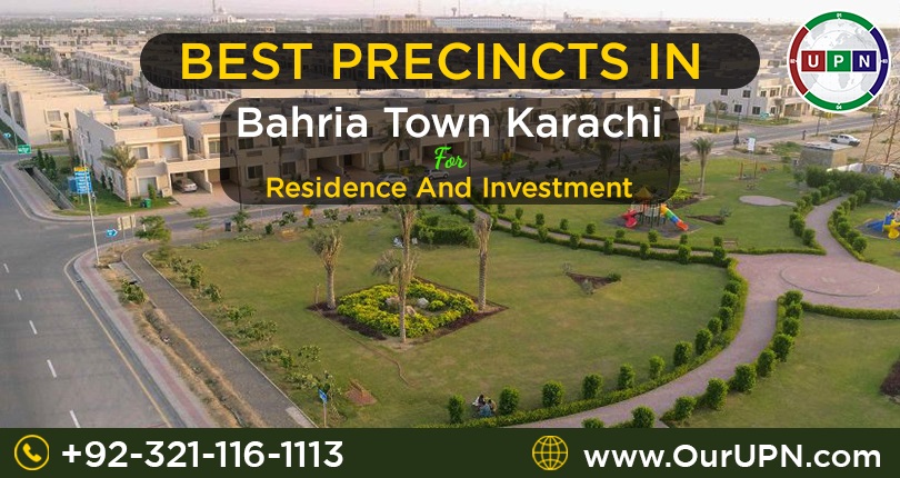 Best Precincts in Bahria Town Karachi for Residence and Investment
