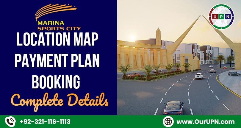 Marina Sports City Location Map, Payment Plan, Booking and Complete Details