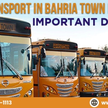 Transport in Bahria Town Karachi