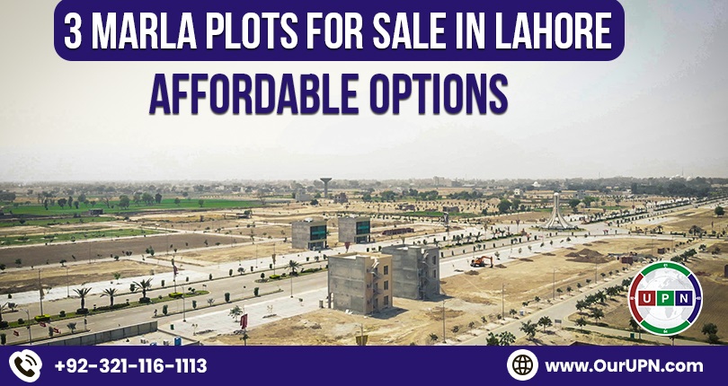 3 Marla Plots for Sale in Lahore – Affordable Options