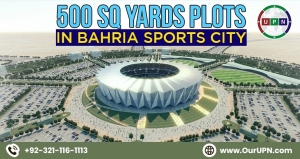 500 sq yards plots in Bahria Sports City