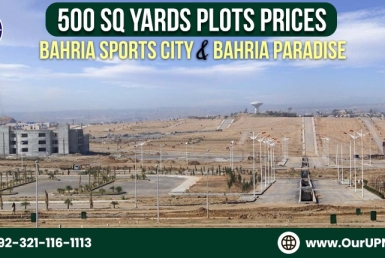 500 Sq Yards Plots for Sale in Bahria Town Karachi