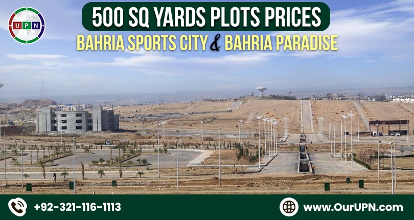 500 Sq Yards Plots Prices Bahria Sports City and Bahria Paradise