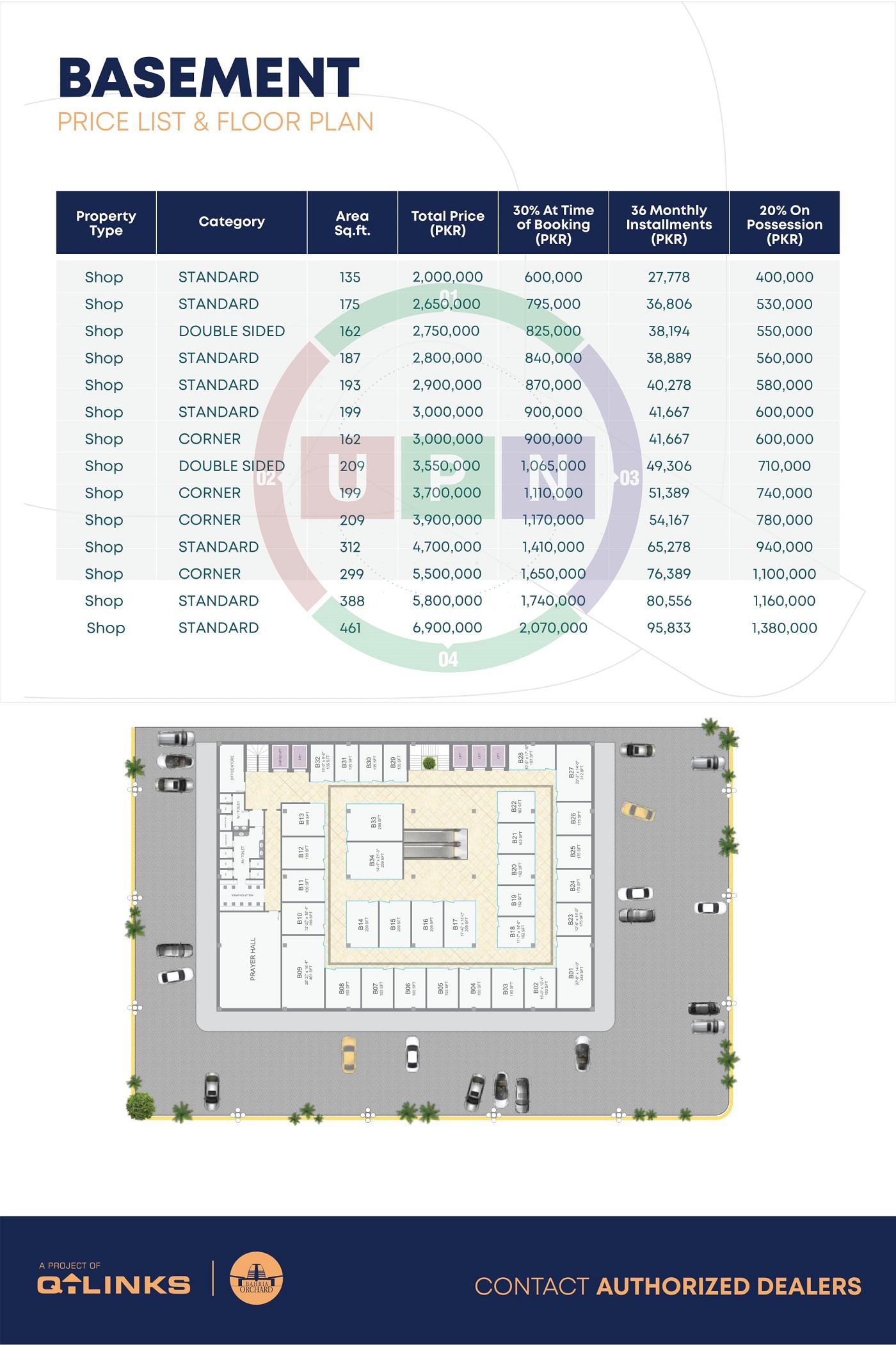 Q Bazaar Basement Payment Plan