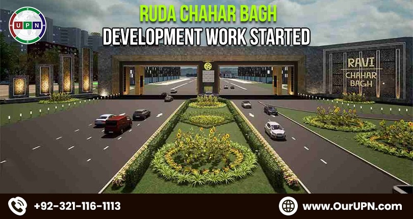 RUDA Chahar Bagh Development Work Started