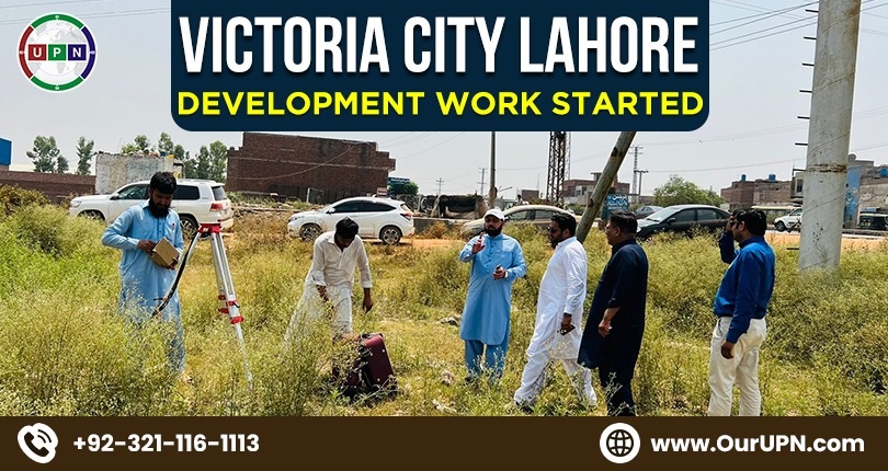 Victoria City Lahore Development Work Started