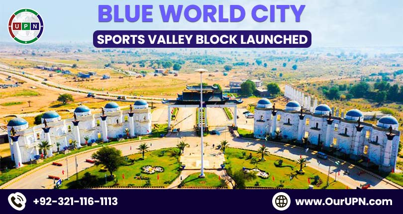 Blue World City Sports Valley Block Launched