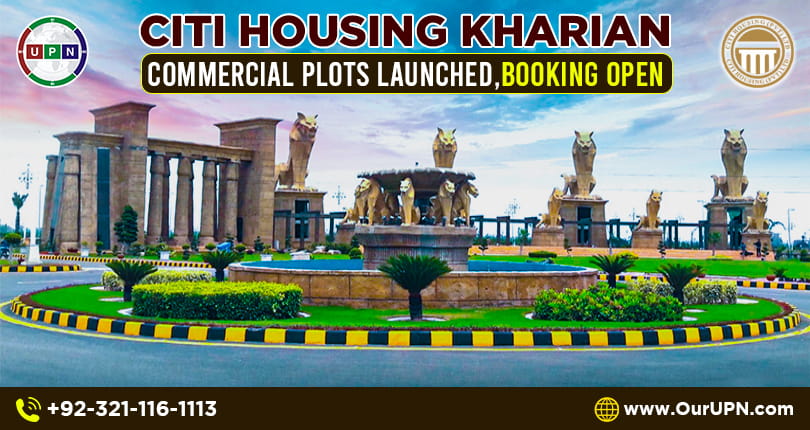 Citi Housing Kharian Commercial Plots Launched – Booking Open
