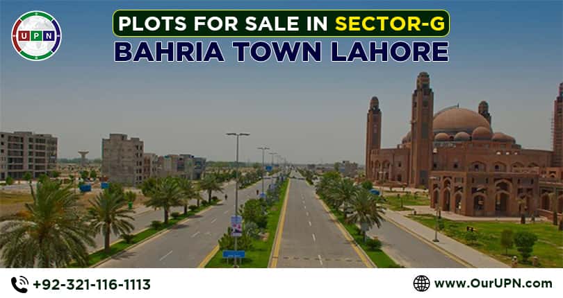 Plots for Sale in Sector G Bahria Town Lahore