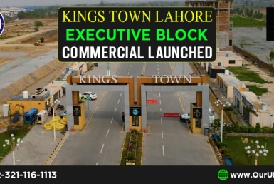Kings Town Lahore Executive Block Commercial Launched