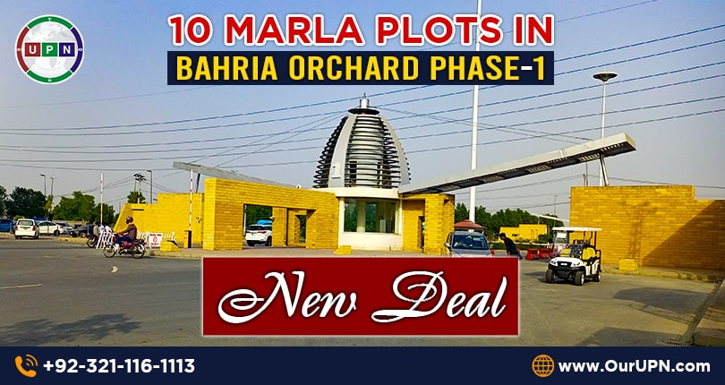 10 Marla Plots Bahria Orchard New Deal